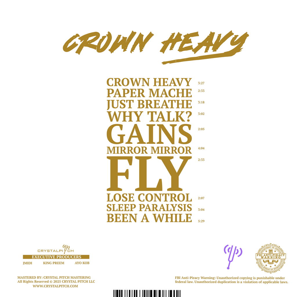 KING PREEM - CROWN HEAVY - ALBUM (DIGITAL DOWNLOAD)
